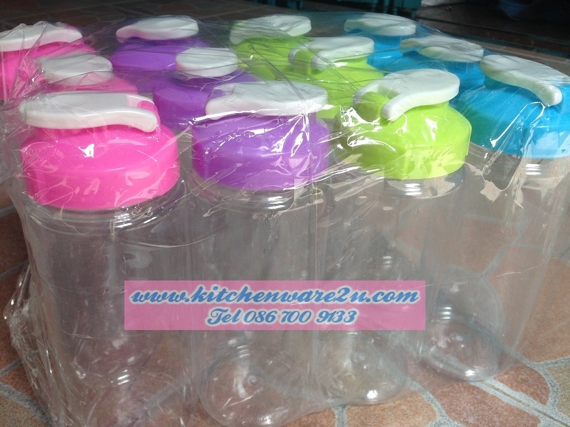 P09313 ขวดน้ำ PET จุ 0.5 ลิตร (ราคาส่งต่อ 1 โหล:12 ใบ)