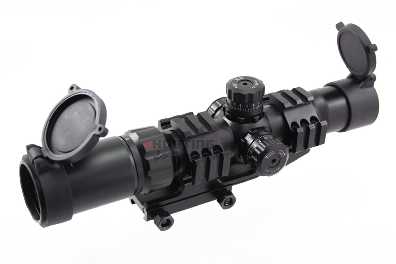 กล้องเล็งไว Scope ANS Optical 1.5-4x30 CQB เป้า MIL-DOT