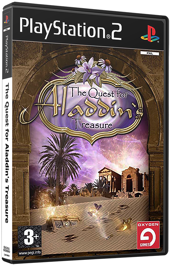 แผ่นเกมส์ PS2 : The Quest for Aladdin's Treasure