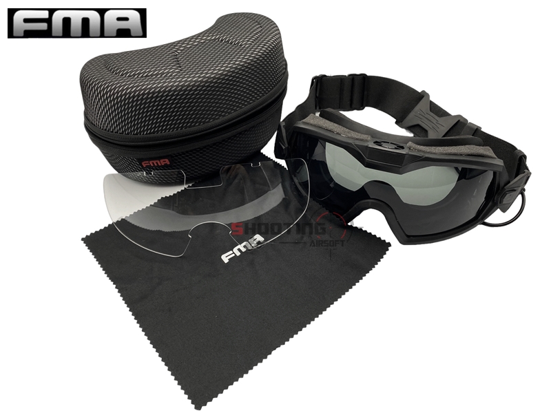 แว่น FMA Regulator Goggle มีพัดลม พร้อมเลนส์ 2 สี