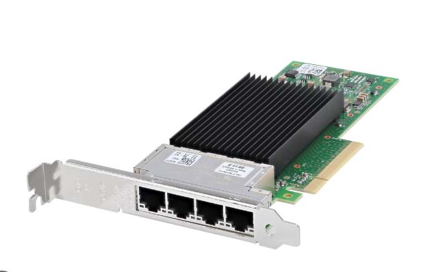 DELL INTEL X710-T4L QUAD PORT 10GB FULL HEIGHT NETWORK CARD