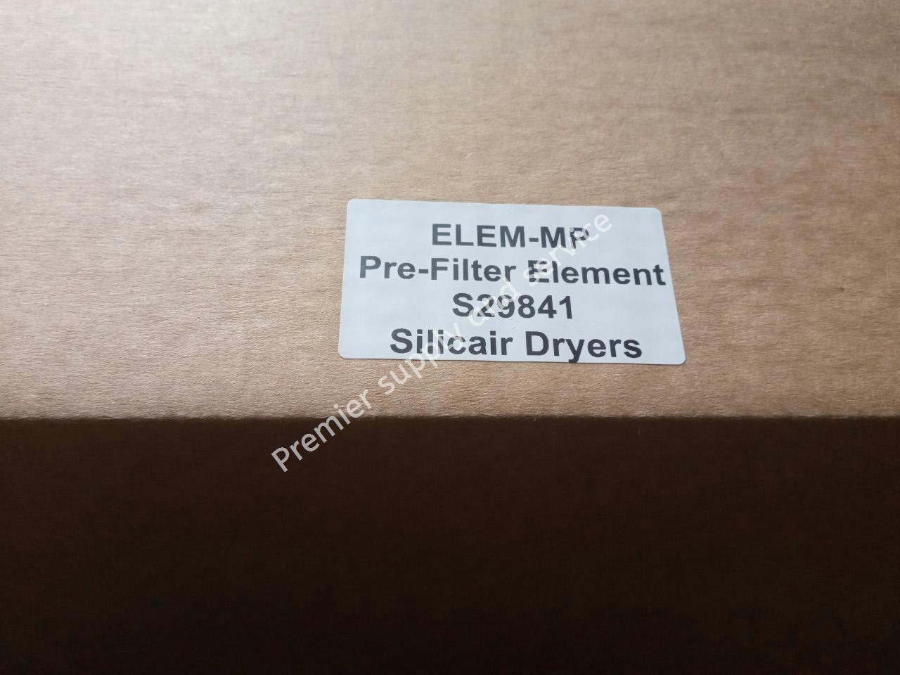 Silicair Dryers Pre filter element ELEM-MP