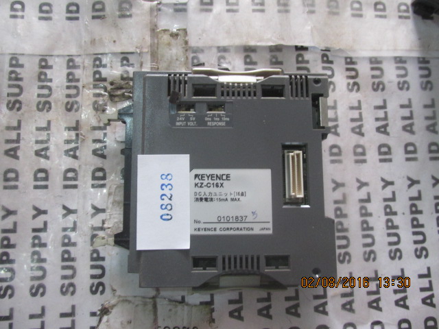 PLC " KEYENCE " MODEL : KZ-C16X