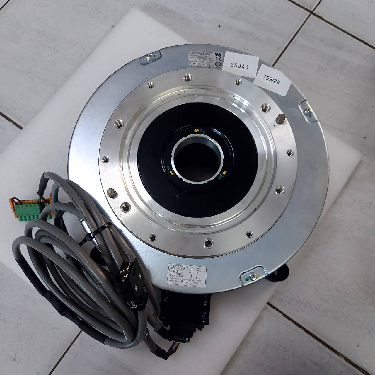SERVO MOTOR " NSK " MODEL : M-PN4180KN001