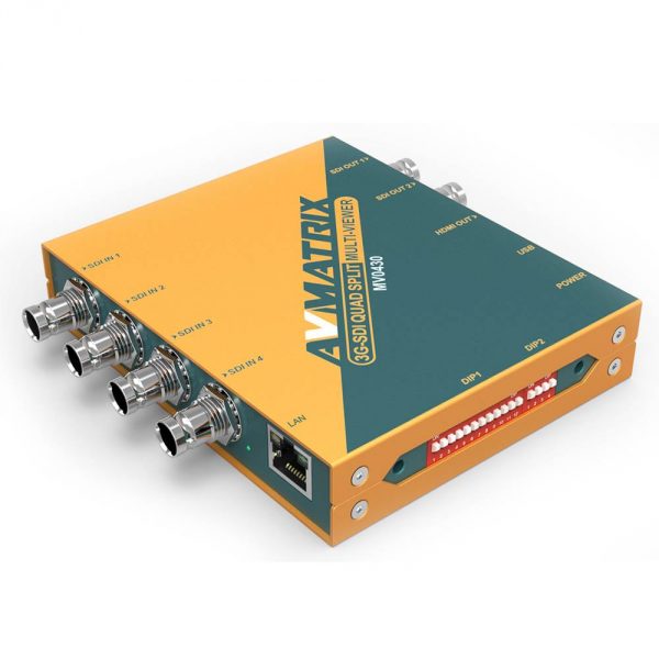 AVMatrix MV0430 3G-SDI Quad Split Multiviewer