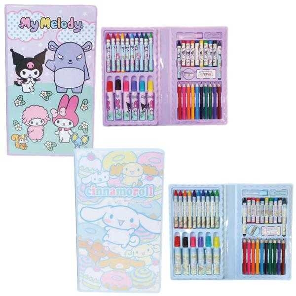 เซตสี sanrio สุดฮิต 36 แท่ง ลิขสิทธิ์แท้จากญี่ปุ่น