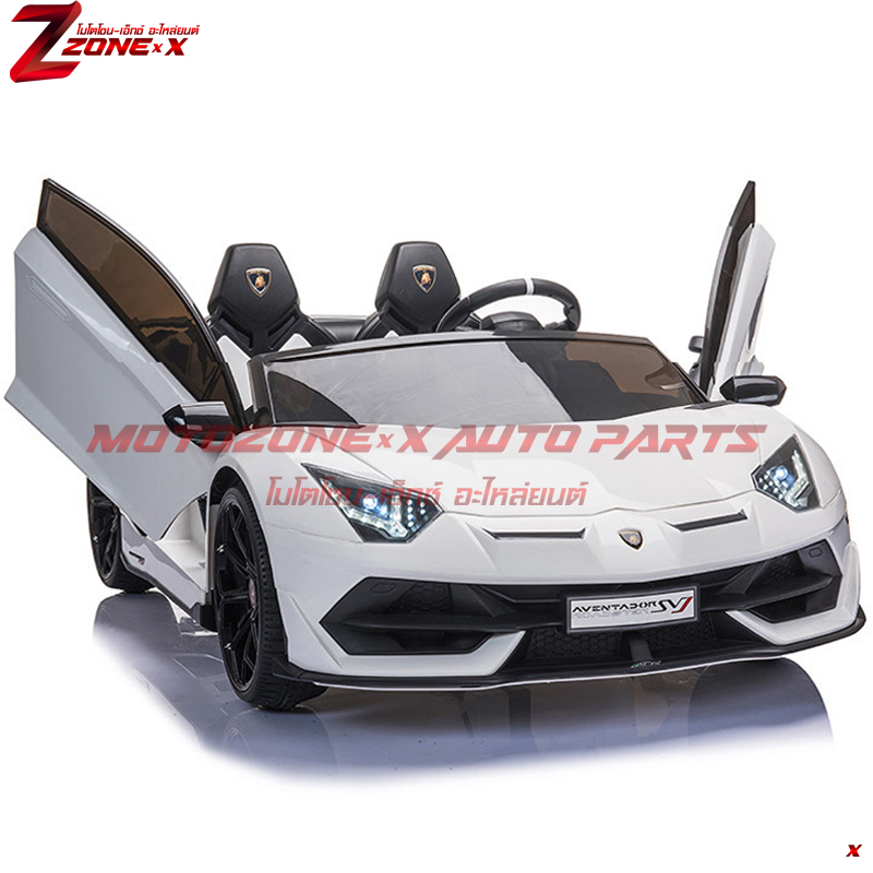 รถยนตร์ไฟฟ้าสำหรับเด้ก มินิ แลมโบกินี่ Lamborghini Mini SVJ Lamborghini SVJ 12V 8km/h