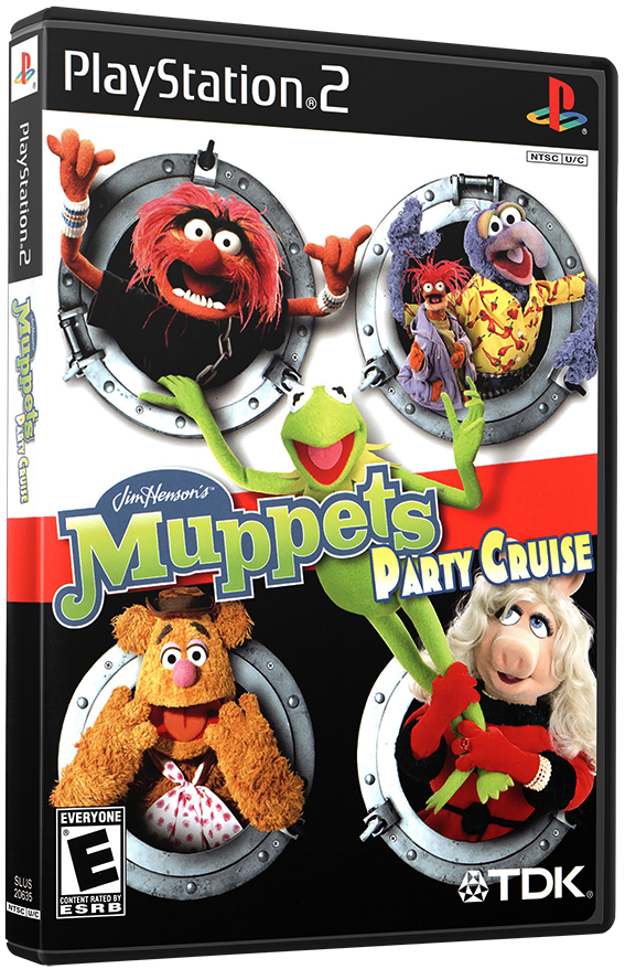 แผ่นเกมส์ PS2 : Muppets Party Cruise