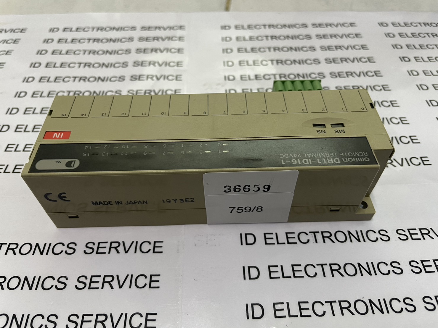 PLC " OMRON " MODEL : DRT1-ID16-1