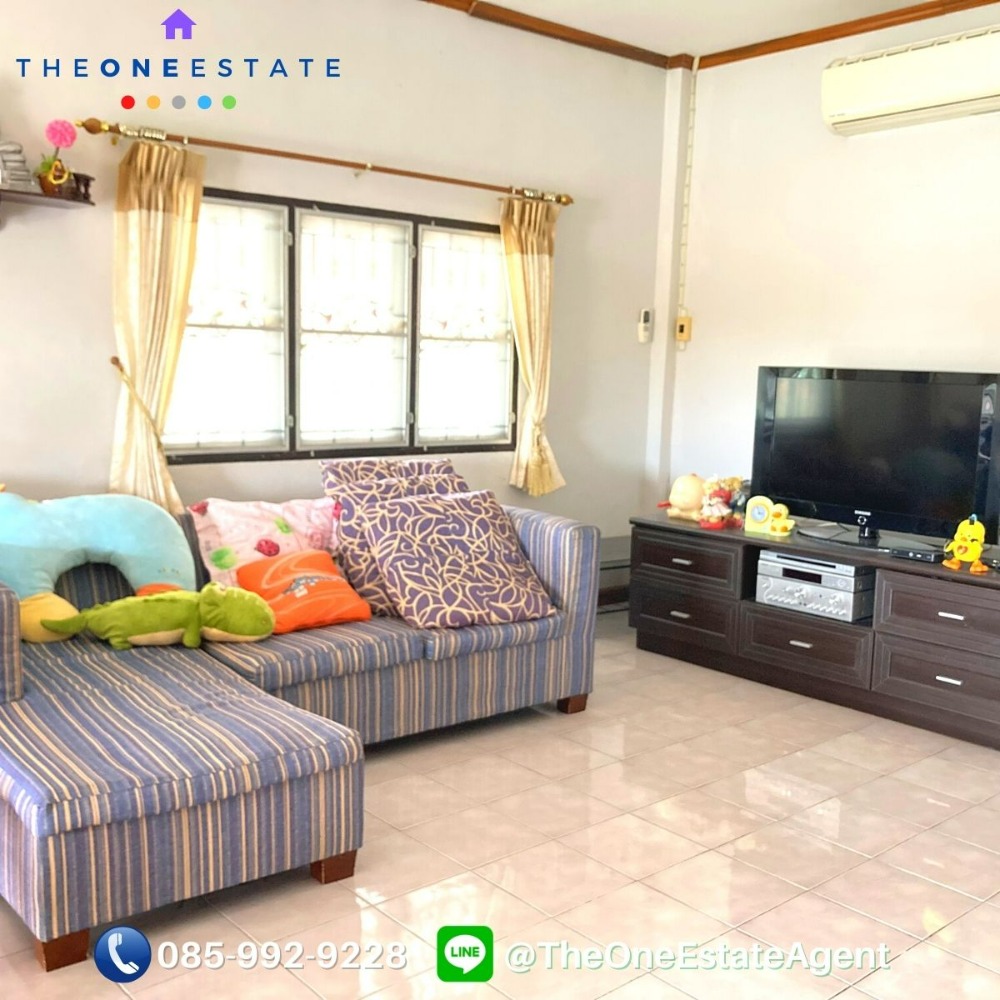 📣 บ้านเดี่ยวชั้นเดียว หมู่บ้านอยู่สบาย ใกล้แหล่งท่องเที่ยว บรรยากาศโล่งสบาย เพื่อนบ้านดีเยี่ยม ต.ท่าทองหลาง อ.บางคล้า จ.ฉะเชิงเทรา The Best ! | โทร. 085-992-9228