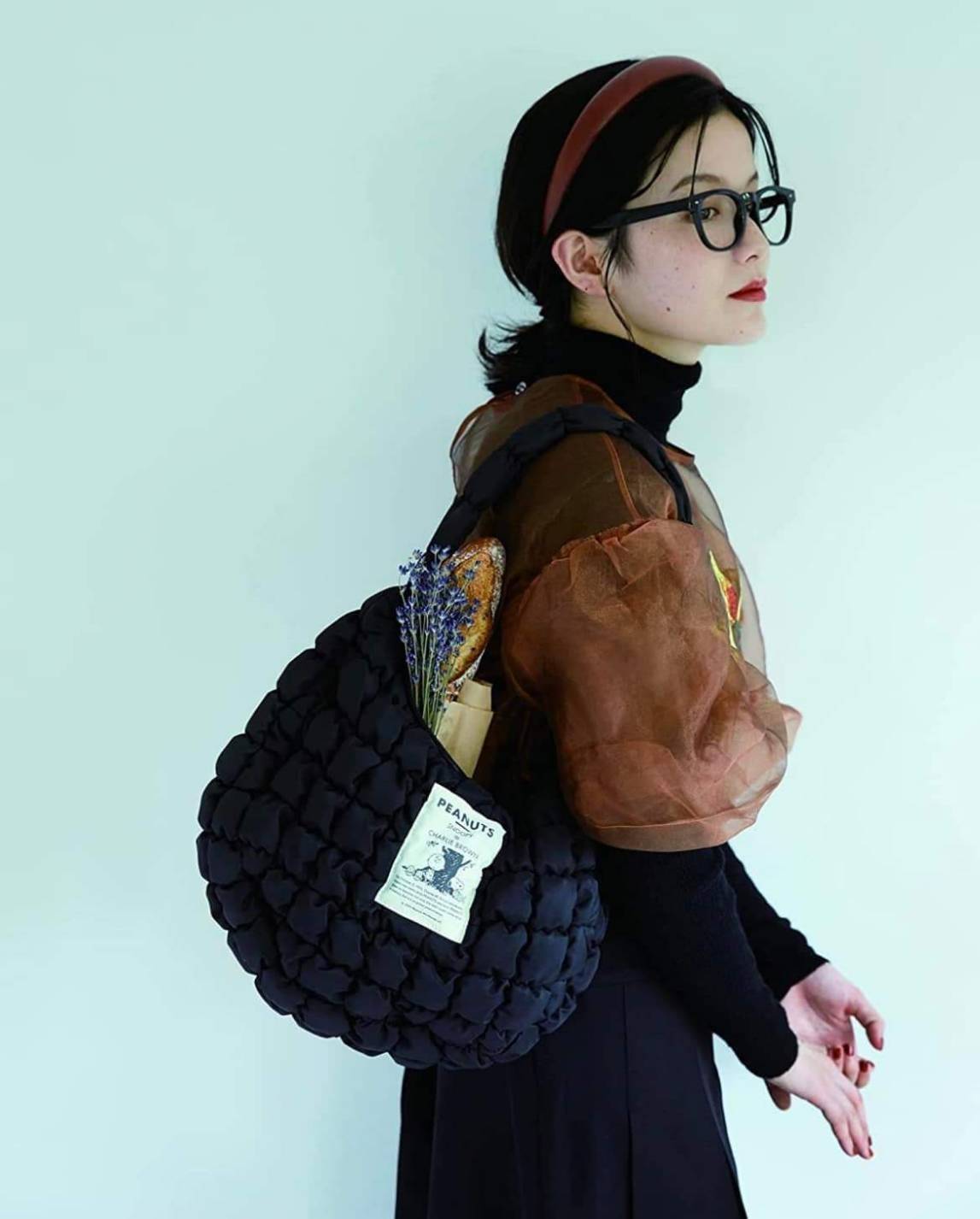 กระเป๋าผ้า SNOOPY quilting bag BOOK