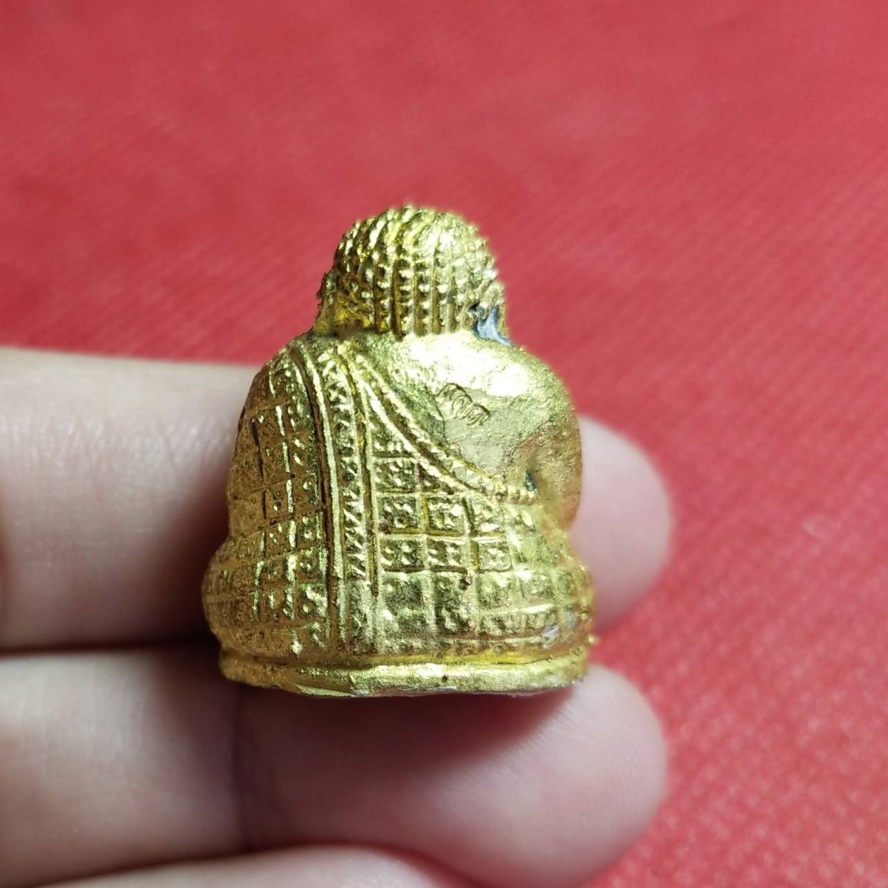 พระสังกัจจายน์ รุ่นแรก ตอกแจก เนื้อชนวนทอง เลข 4 หลวงปู่สิงห์โต สำนักสงฆ์ป่าทรงธรรม จ.อุบลราชธานี