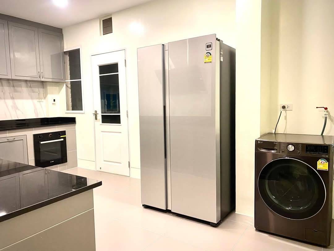 ให้เช่าบ้านเดี่ยวหมู่บ้านมัณฑนา อ่อนนุช-วงแหวน 3 เฟอร์ครบพร้อมอยู่ (N.1559)