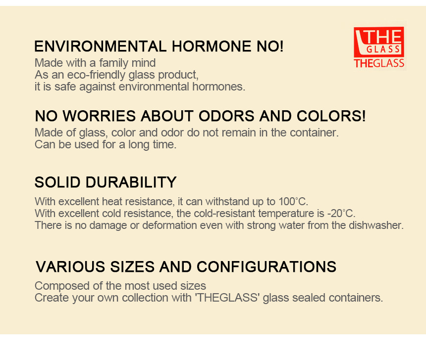 The glass กล่องแก้วกลม ขนาด 625 มล