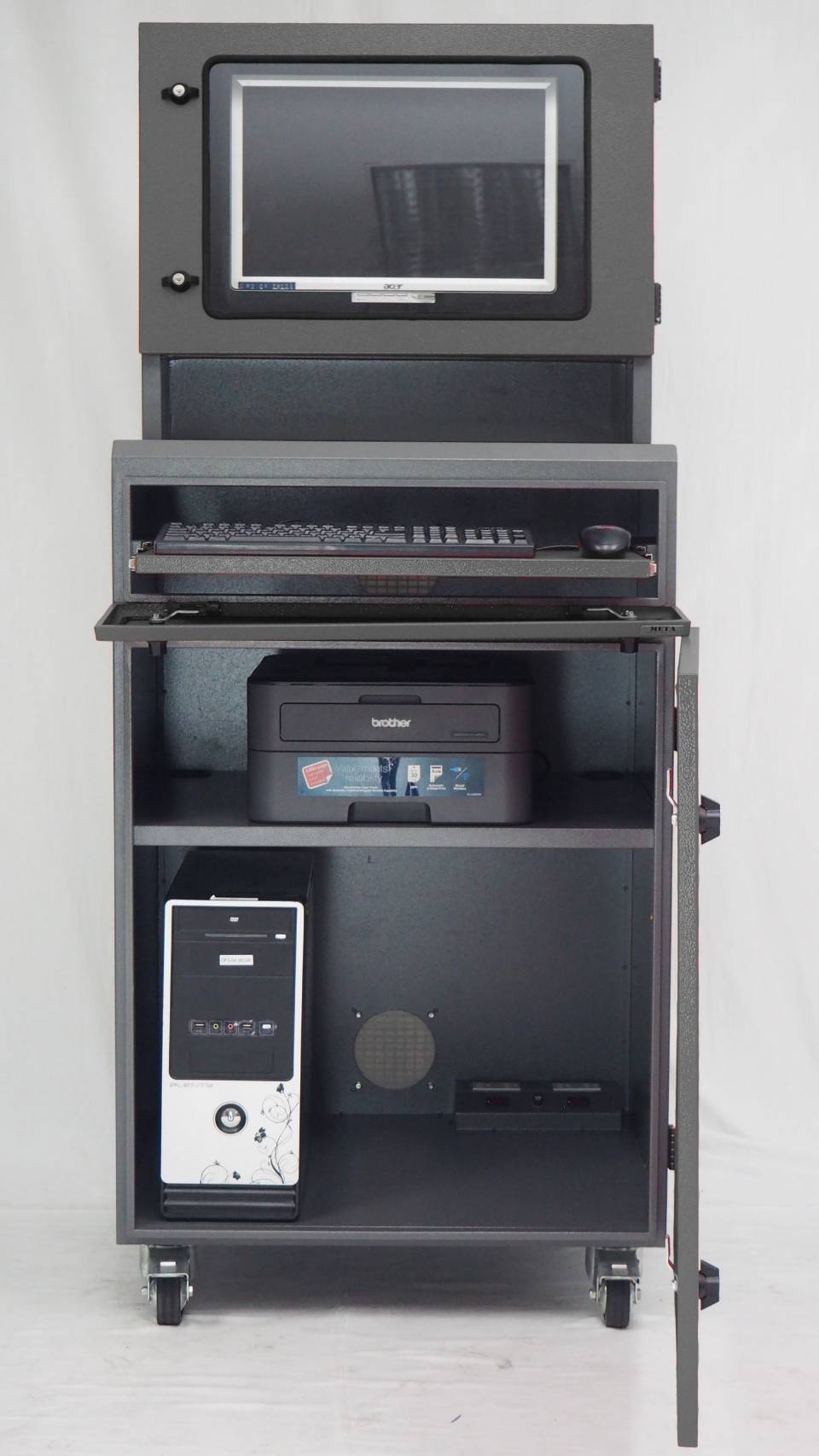 ตู้คอมเหล็ก (PC Enclosure) (MC-2504)