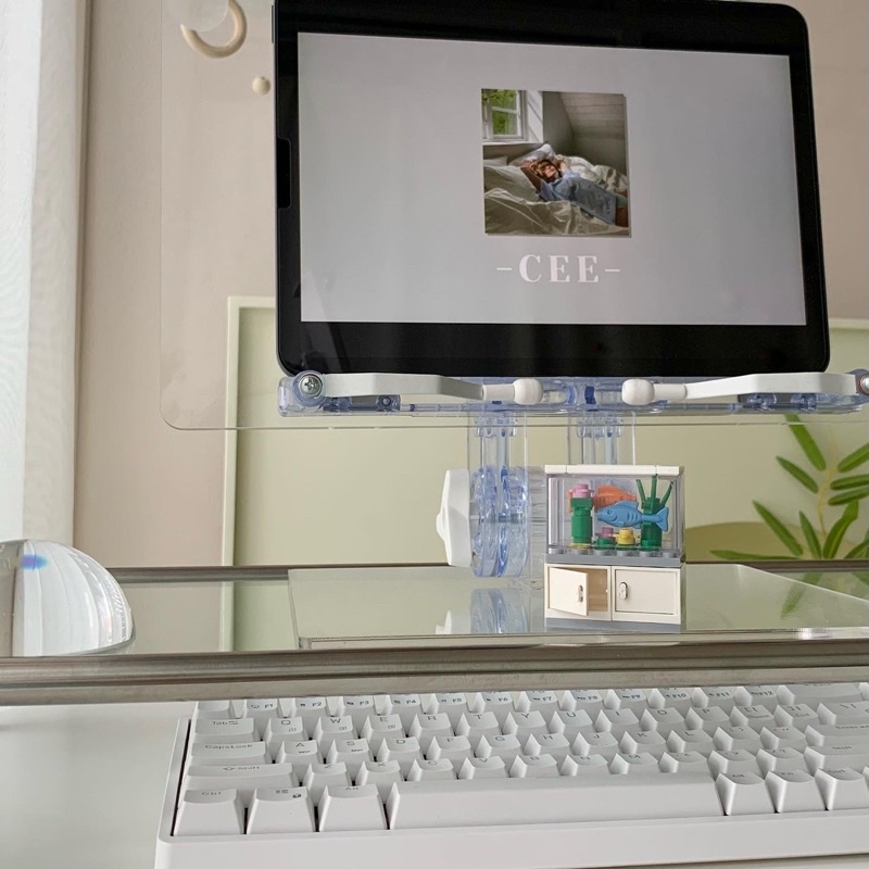 [พร้อมส่ง] Jnihouse : ตัวต่อตู้ปลา Miniature Fish Tank brick , Chameleon Tank