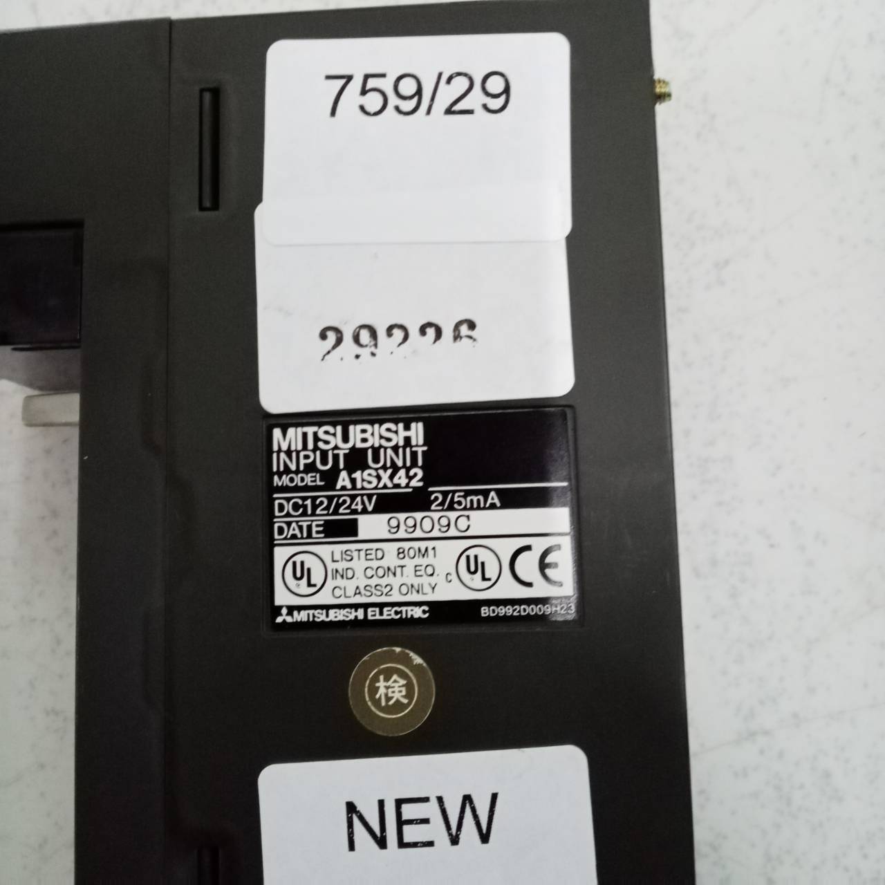 PLC " MITSUBISHI " MODEL : A1SX42