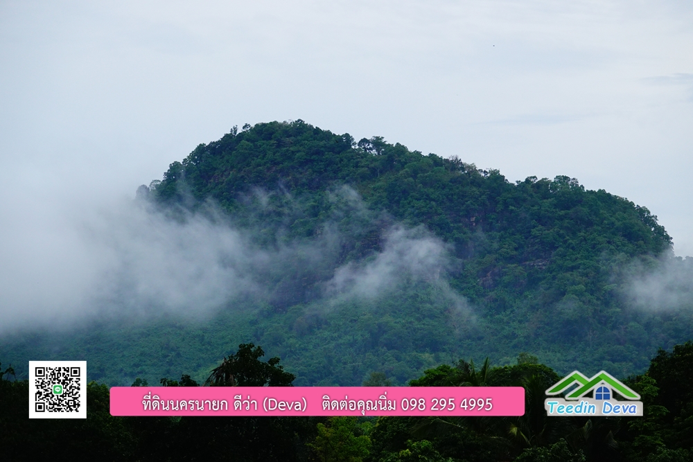 ที่ดินนครนายก วิวภูเขาสวยๆ ราคาแปลงละ 1.36 ล้านบาท สด และผ่อน