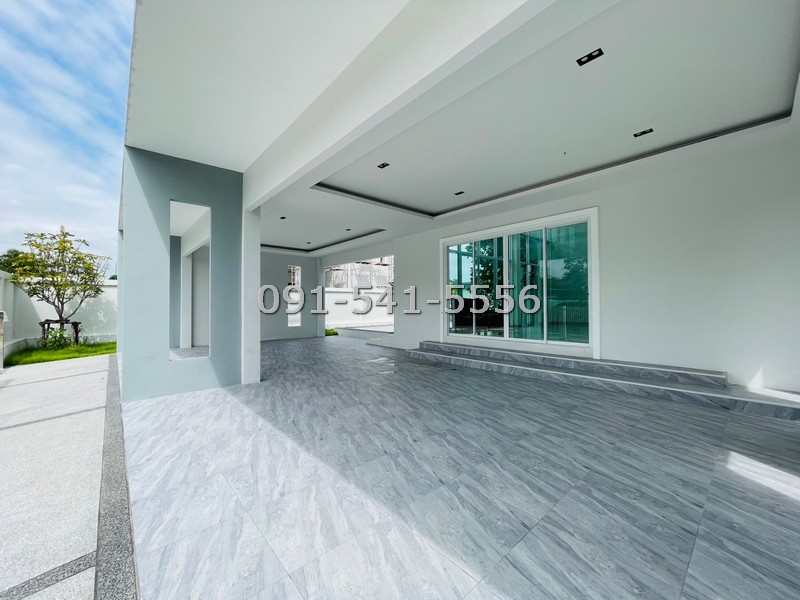 ขายบ้านเดี่ยว 2 ชั้น สร้างใหม่ พร้อมสระว่ายน้ำ พื้นที่ 105 ตรว ซอยหมู่บ้านศรีเจริญวิลล่า 24 ใช้วัสดุเกรดพรีเมี่ยมทั้งหลัง