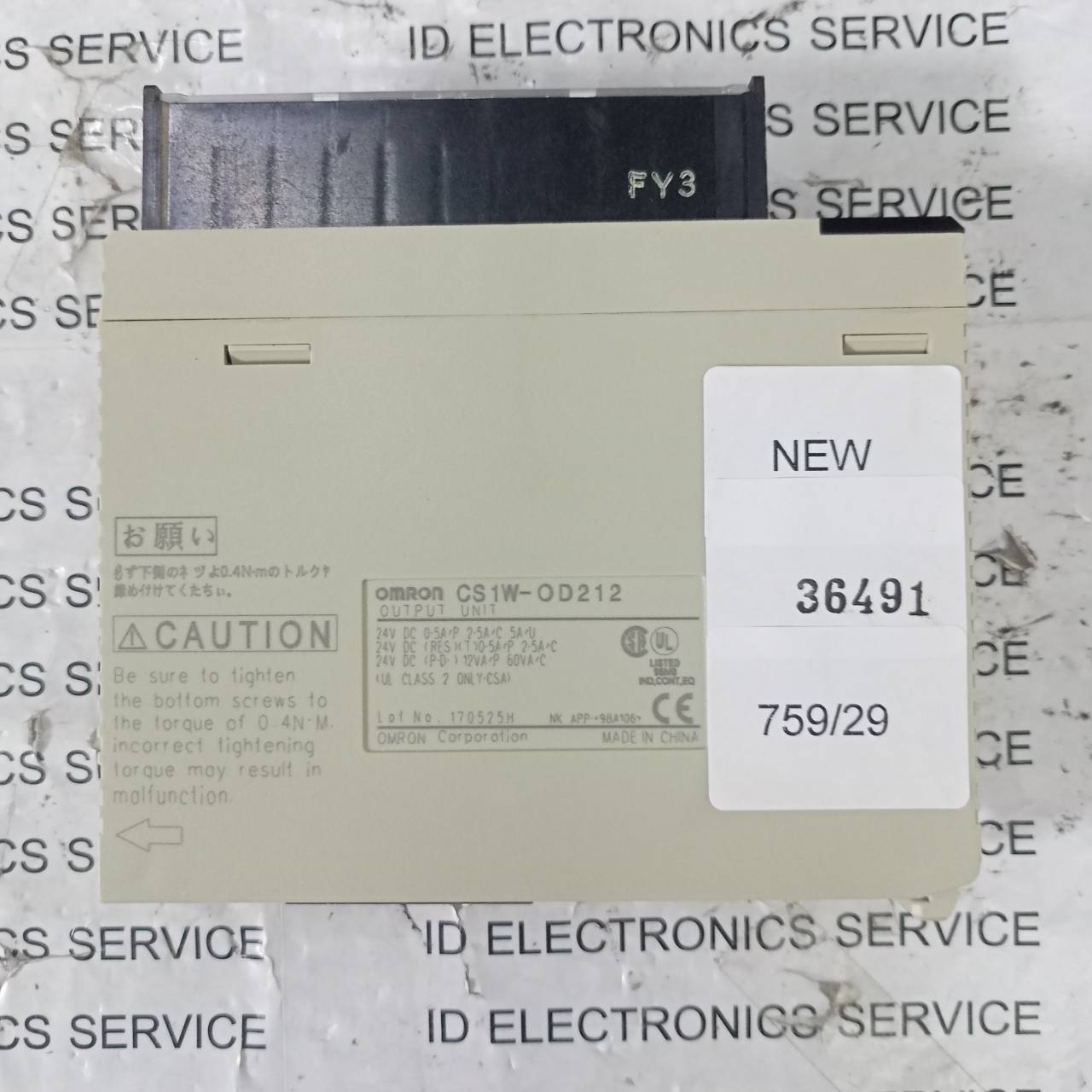 PLC " OMRON " MODEL : CS1W-OD212