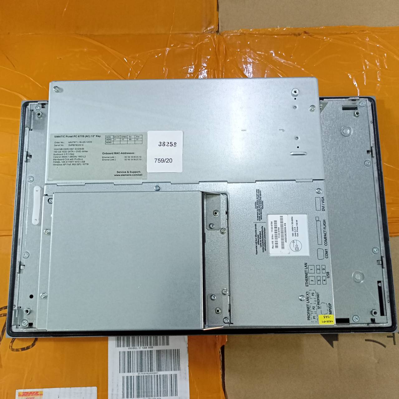 ขาย 6AV7871-1BA20-1AC0(PC677B) HMI "SIEMENS"