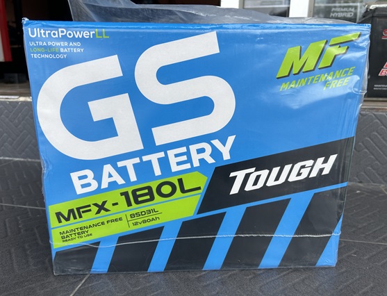 GS แบตเตอรี่ MFX-180L