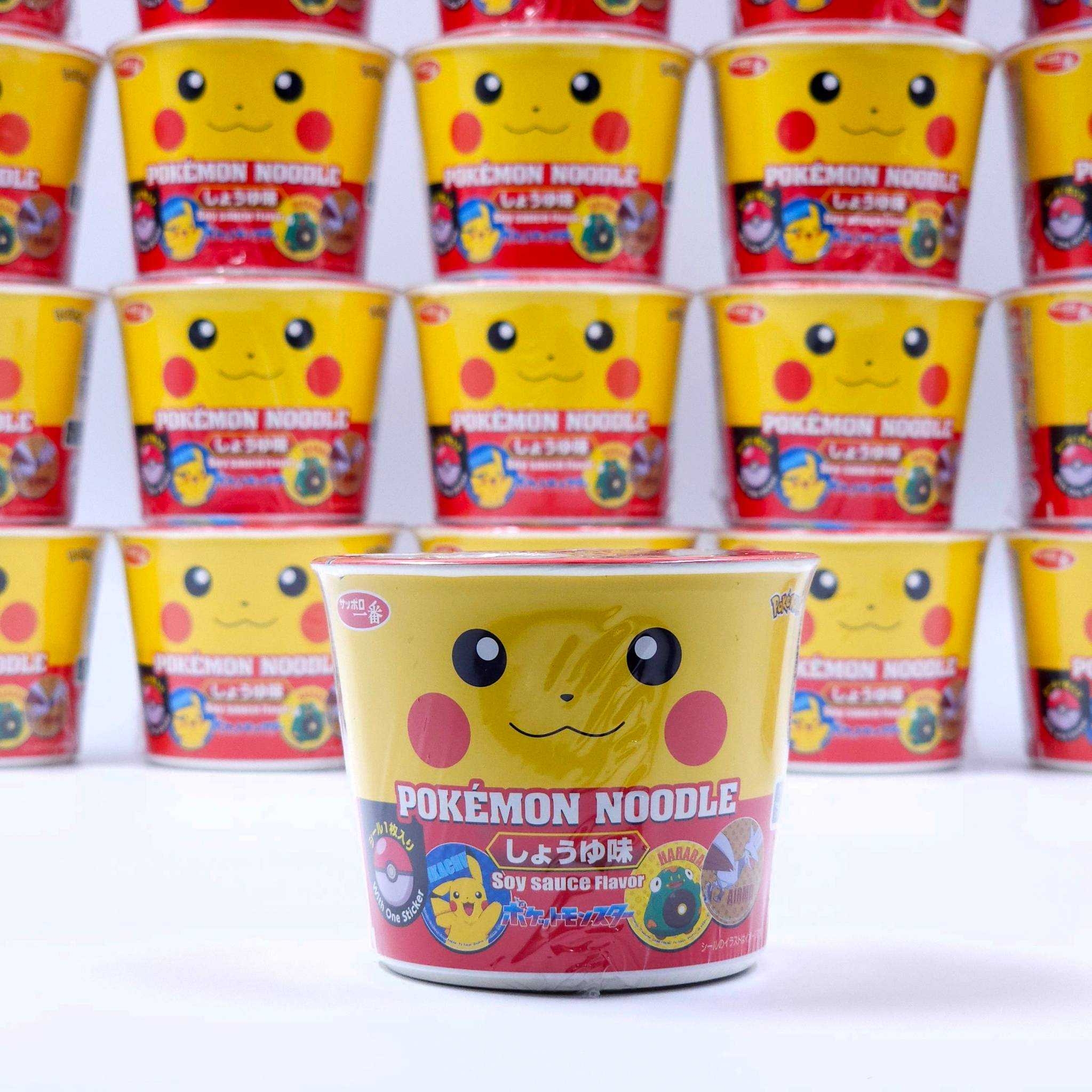 ราเมงคัพรสโชยุ Pokemon Noodle Shoyu Ramen 38g