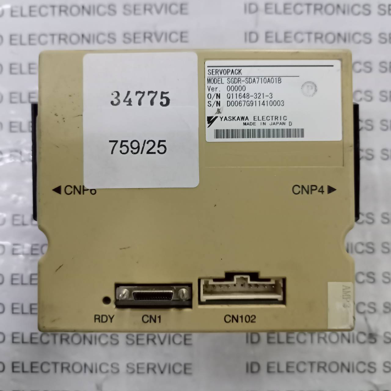 DRIVE SGDR-SDA710A01B "YASKAWA"