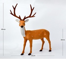 กวางคริสต์มาส60cm.