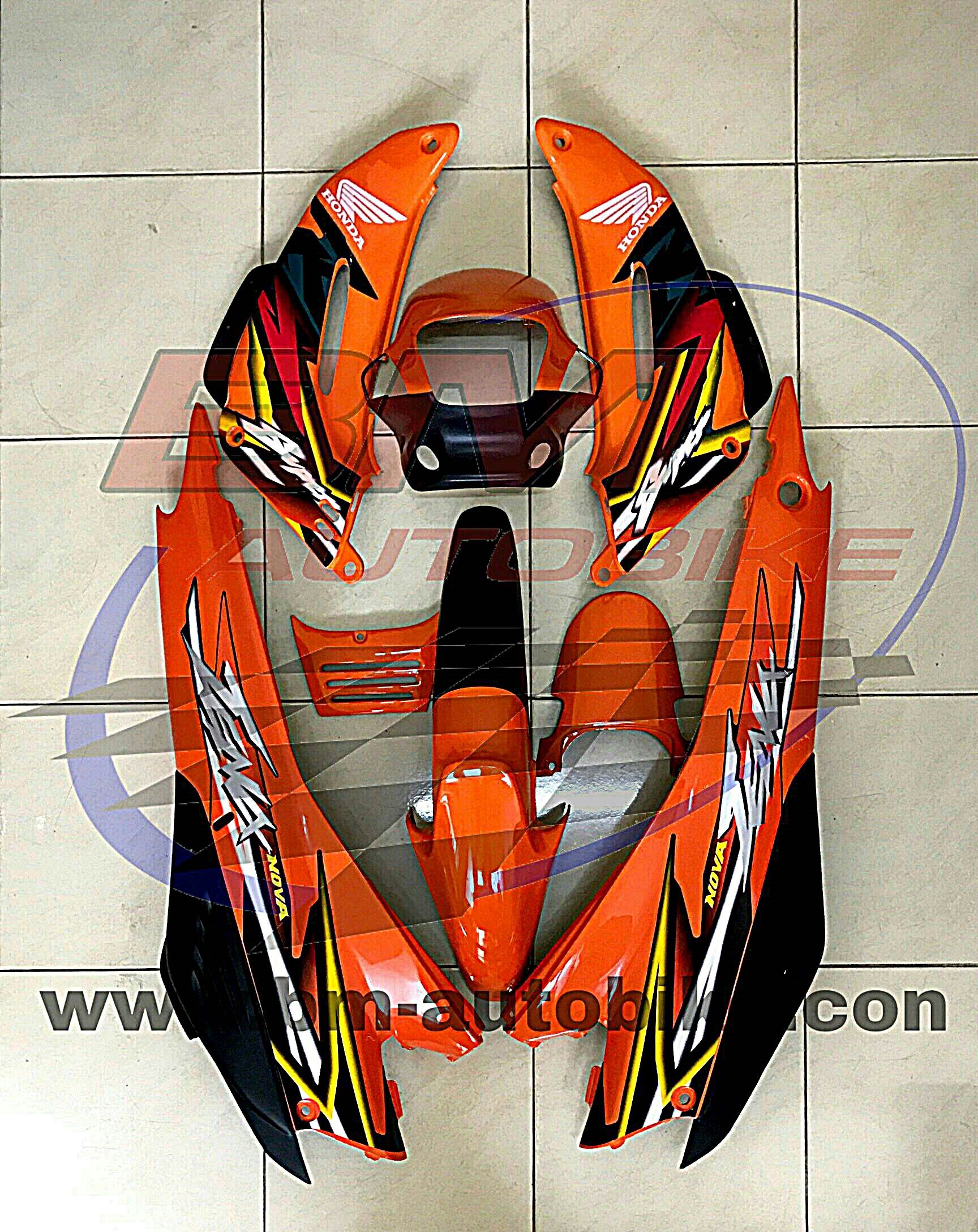 ชุดสี เทน่านิว TENA NEW ส้ม207 8ชิ้น 2,500 กรัม