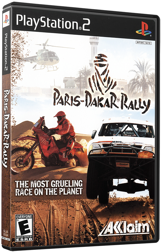 แผ่นเกมส์ PS2 : Paris-Dakar Rally