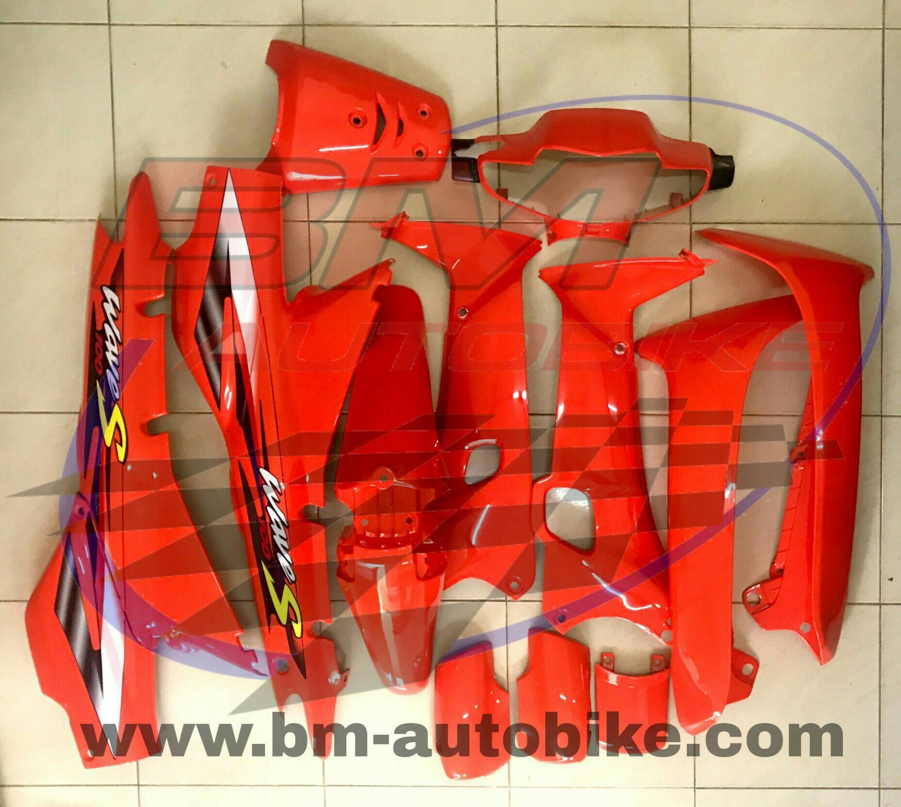 ชุดสี WAVE 100 110 ส้ม 4 กก.