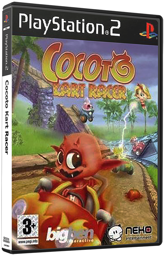 แผ่นเกมส์ PS2 : Cocoto Kart Racer