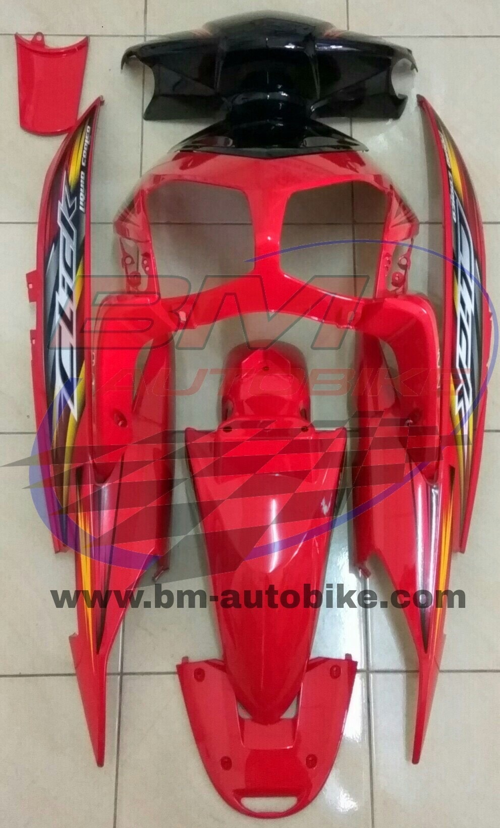 ชุดสี CLICK สีแดง 4 กก.