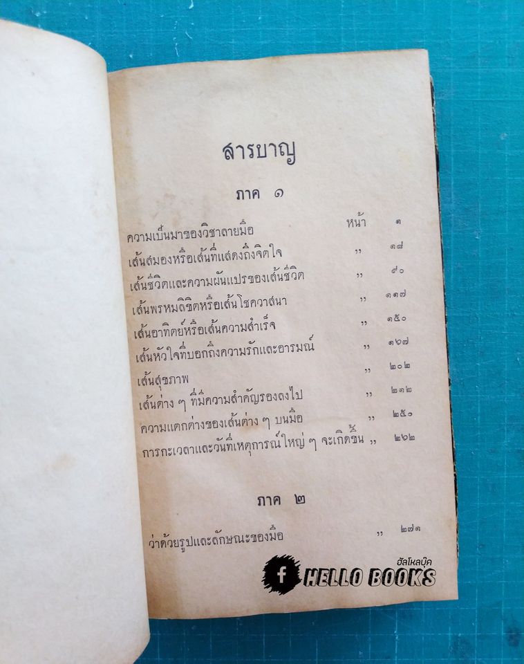 ลายแทงบนฝ่ามือ