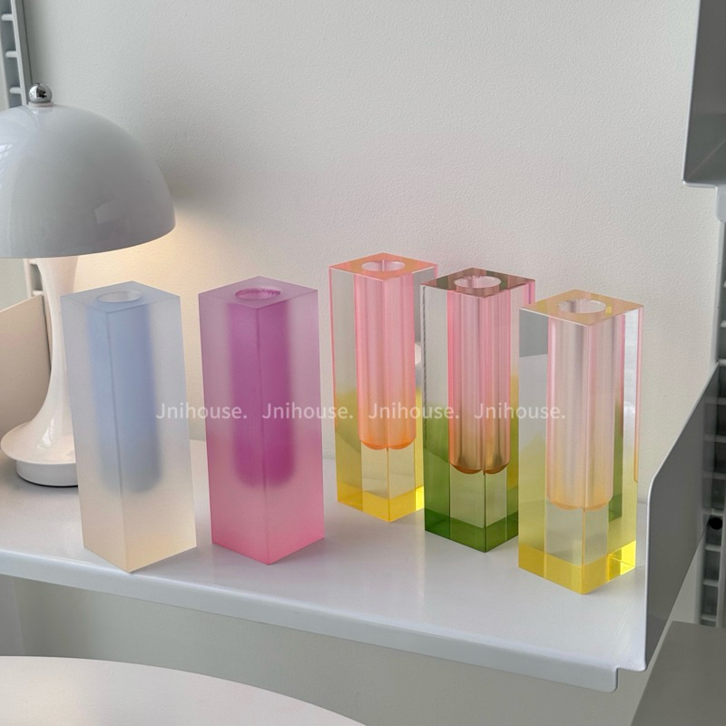 [พร้อมส่ง] Jnihouse : แจกันอะครีลิค (Acrylic vase)