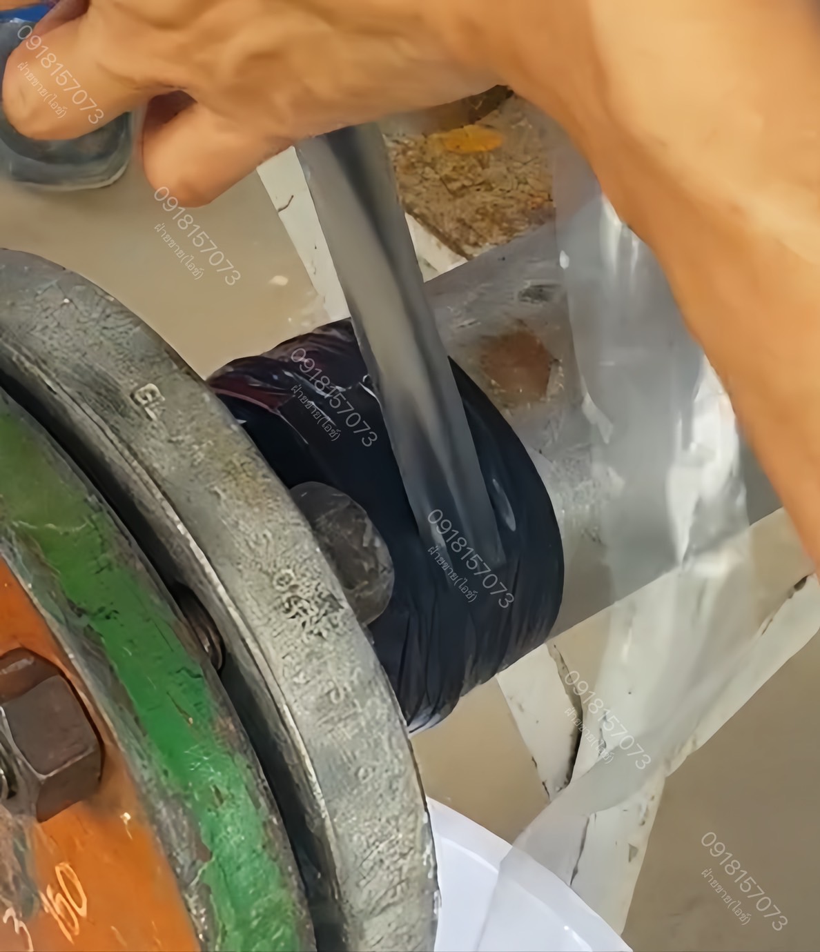 Ultra Sealing Tape เทปซ่อมท่อฉุกเฉินขณะที่มีน้ำรั่วไหล ซีลกันน้ำ ข้อต่อที่รั่ว อุดรอยรั่วไหลของน้ำ กรดด่าง ไอน้ำ ก๊าซ ทนแรงดัน 150 psi เทปซ่อมท่อปิดลดแรงดันน้ำ-ติดต่อฝ่ายขาย(ไอซ์)0918157073ค่ะ