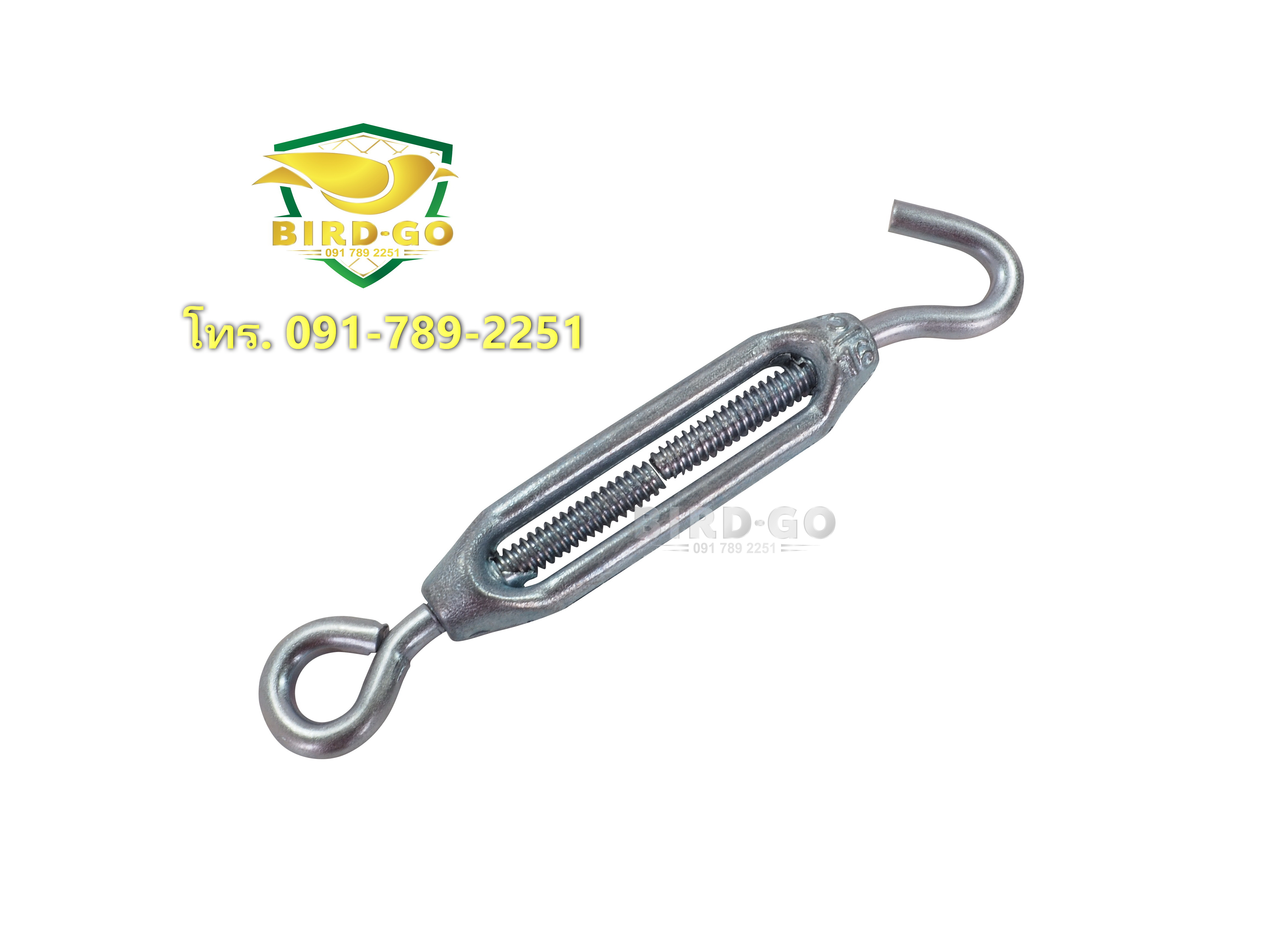 เกลียวเร่งชุบซิงค์ อุปกรณ์ติดตั้งตาข่ายกันนก