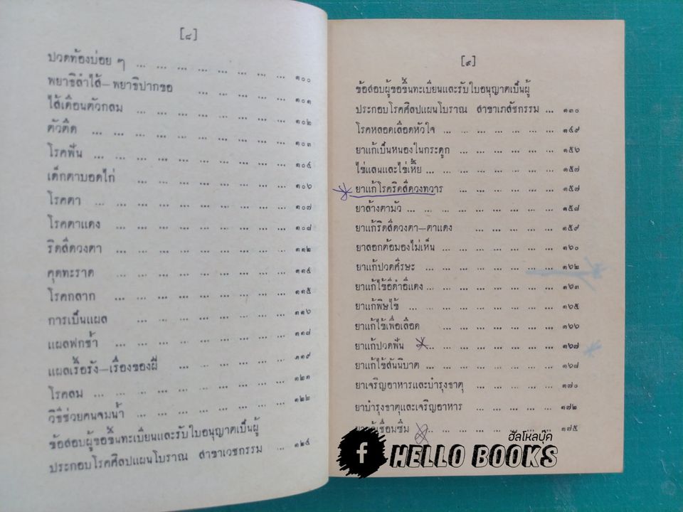 ตำรายาไทยแผนโบราณ เล่ม ๑-๑๒