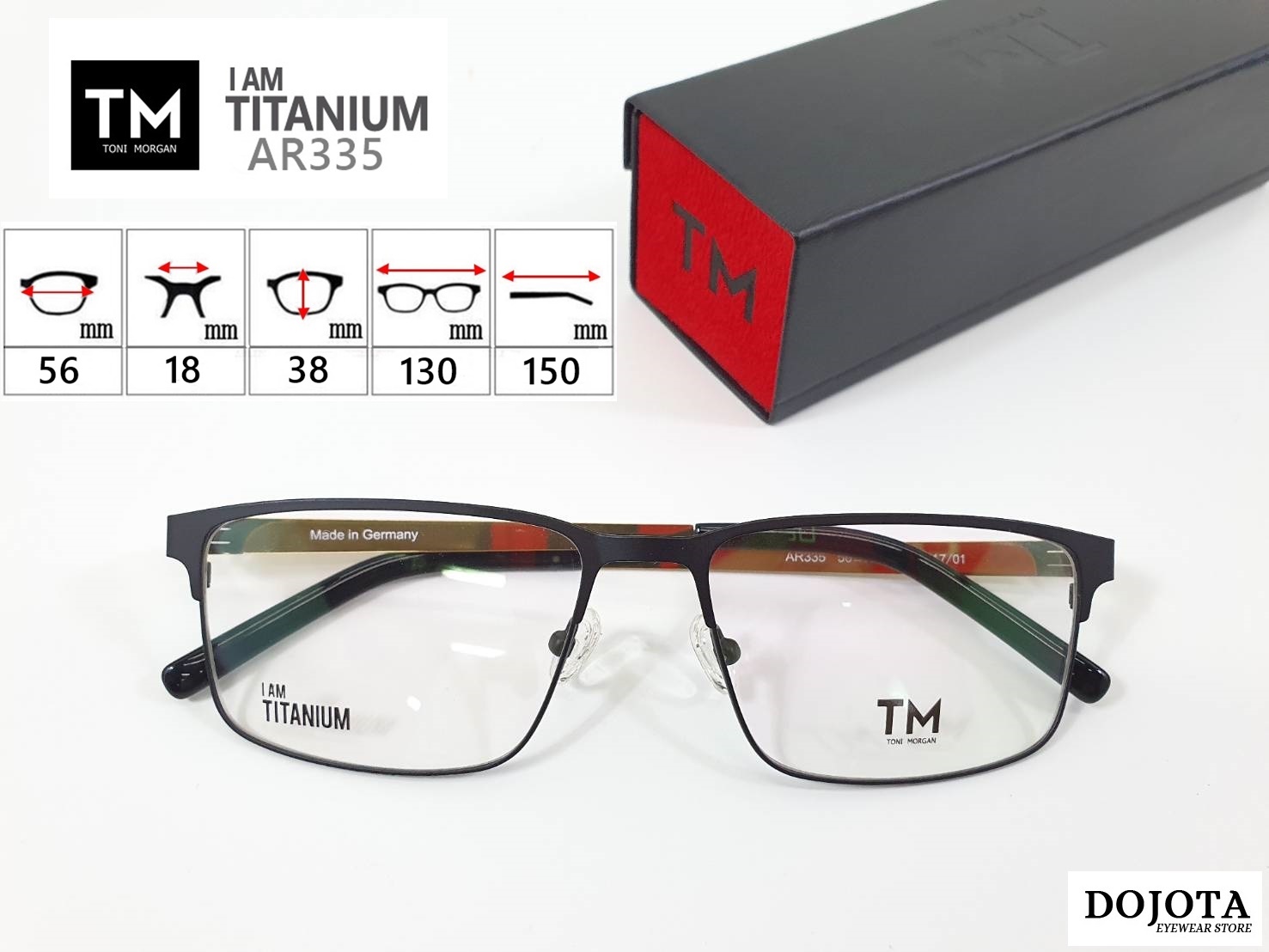 กรอบแว่นตาTITANIUM