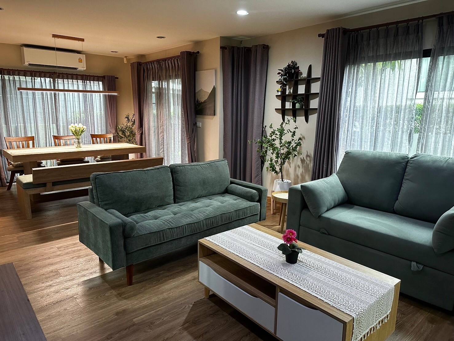 ให้เช่าบ้านเดี่ยว2ชั้น โครงการวีทู (N.1247)