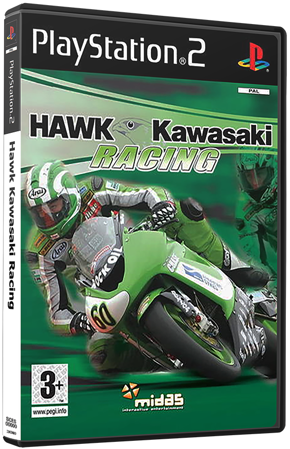 แผ่นเกมส์ PS2 : Hawk Kawasaki Racing