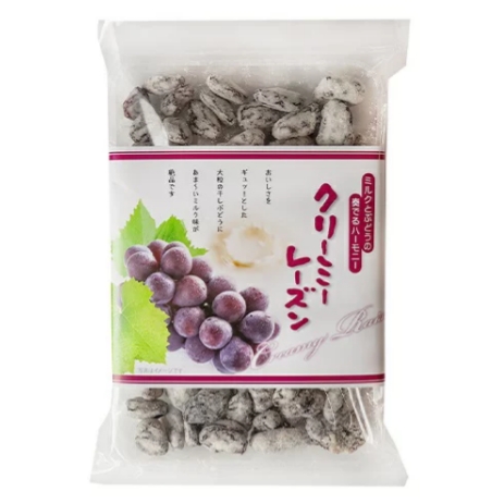 ลูกเกดพรีเมี่ยมจากญี่ปุ่นจากองุ่นเคียวโฮ Creamy Dried Grape (Creamy Raisins) 200g