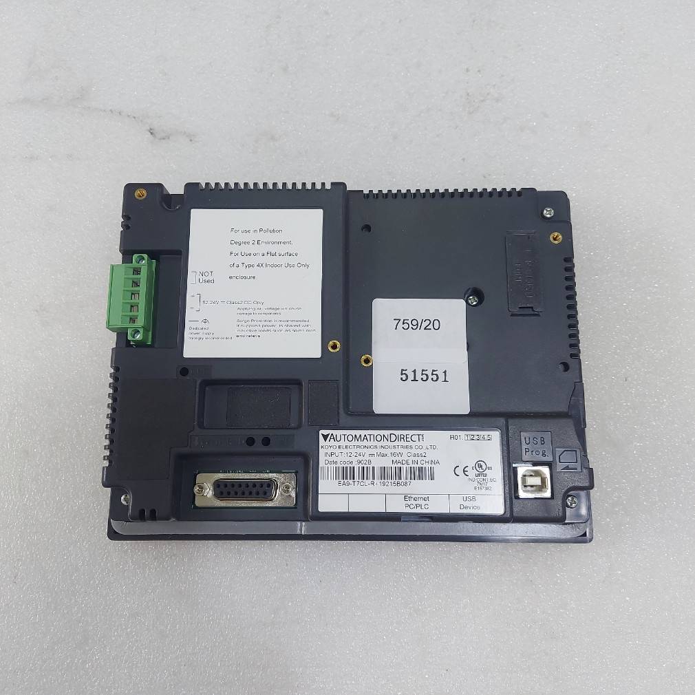 LCD TOUCH SCREEN " KOYO " MODEL : EA9-T7CL-R