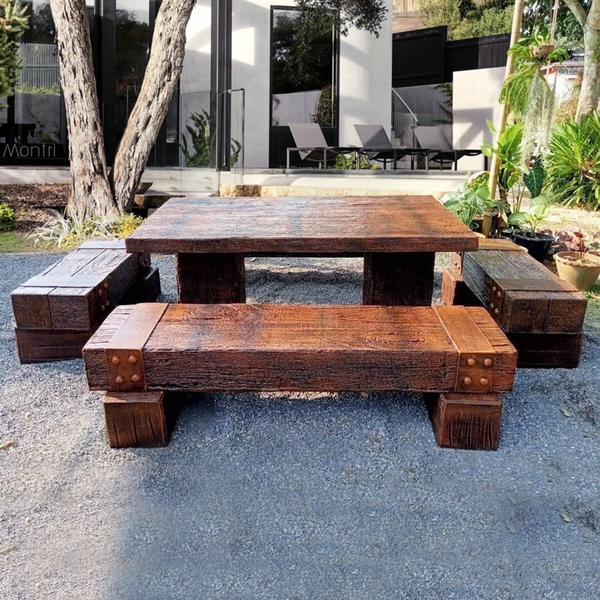 ชุดโต๊ะสนามไม้หมอน โต๊ะสนาม ชุดโต๊ะสนาม ขนาด 180*90 cm. การันตีงานคุณภาพ แข็งแรง ทนทาน งานไม่เปราะบางแน่นอน ส่งตรงจากโรงงาน