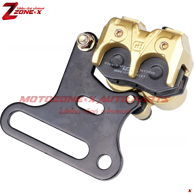 คาลิปเปอร์เบรคหลัง Rear Brake Caliper hydraulic (oil) brake systems Fits 12mm axles Slot is 15mm wide wheel setups with 190mm MOTOZONE-X(โมโตโซน-เอ็กซ์) อะไหล่ Part