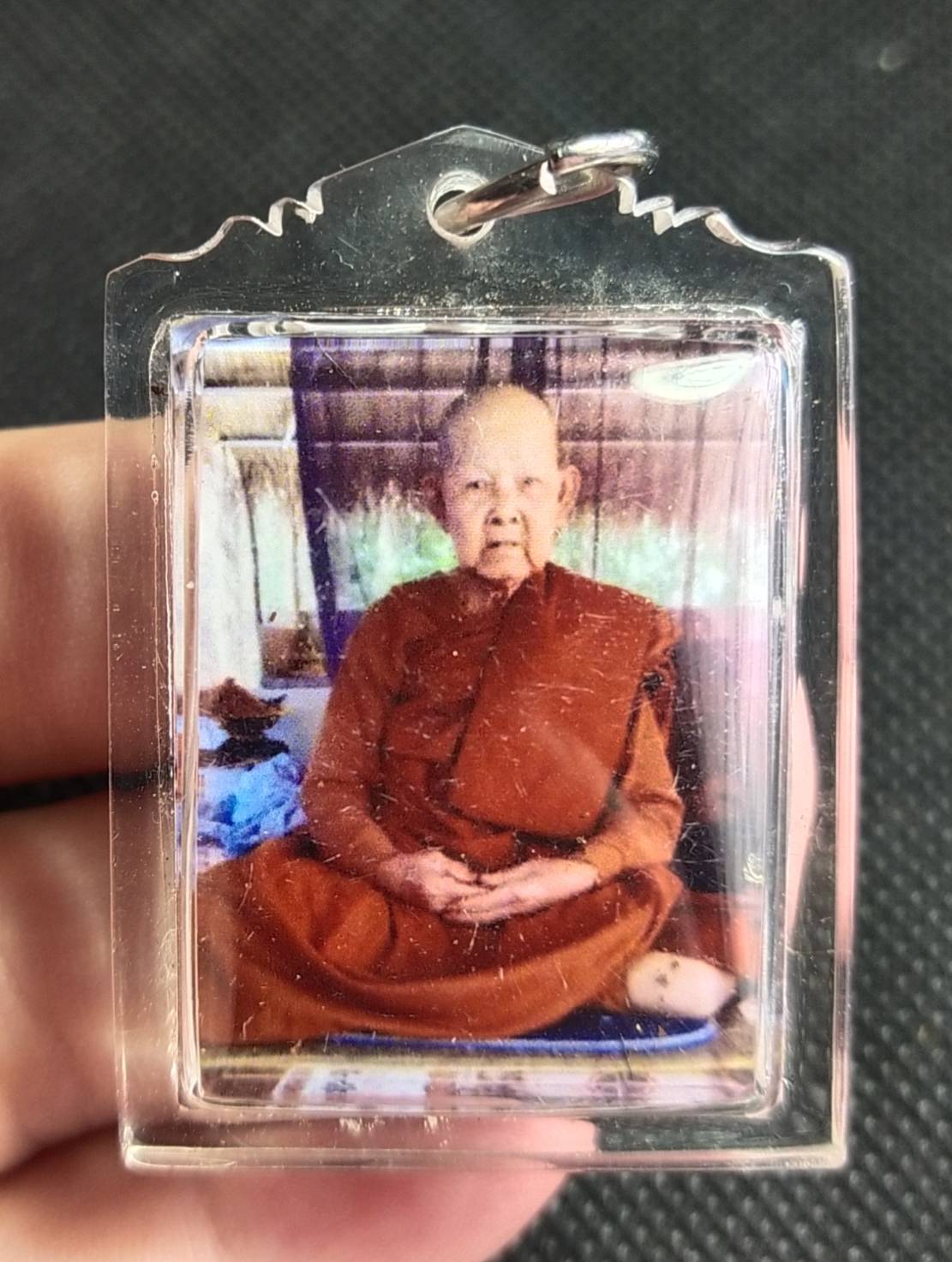 รูปถ่ายหลวงปู่สิงโต♦(( ด้านหลังมีจาร )) หลวงปู่สิงห์โต จิตตธัมโม สำนักสงฆ์ป่าทรงธรรม ⭐สร้างน้อยหายาก
