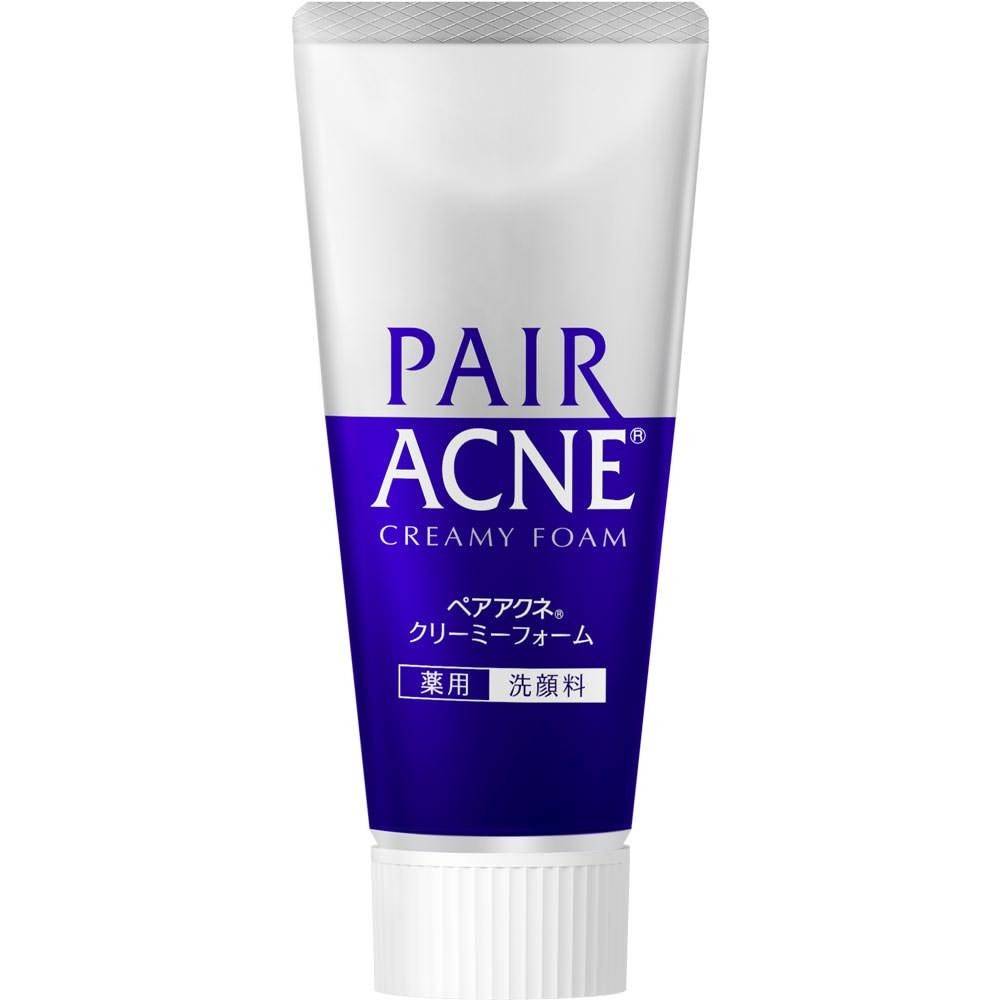 โฟมล้างหน้า PAIR Acne Creamy Foam Facial Cleanser (80g) ペアアクネ クリーミーフォーム ８０ｇ