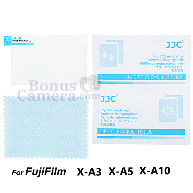 GSP-XA5 แผ่นกระจกกันรอยจอ LCD ฟูจิ X-A3,X-A5,X-A10 FujiFilm LCD Screen Protector