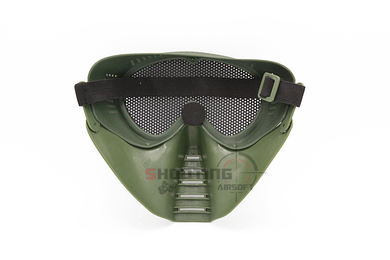 หน้ากากลิง เลนส์ตะแกรง